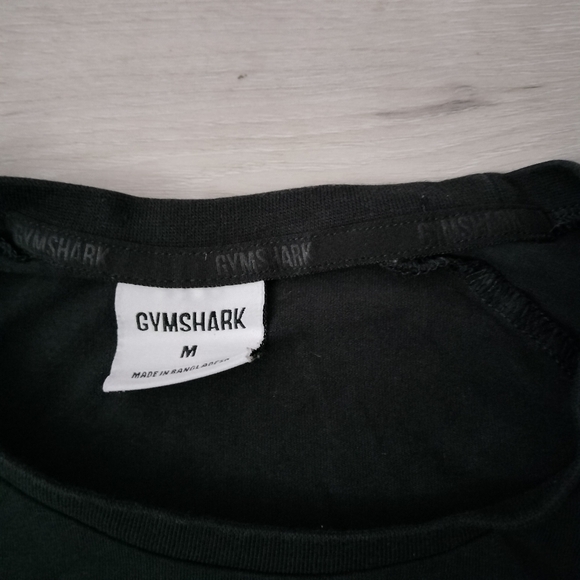 Gymshark Long Sleeve Shirt Medium Black Men - Picture 2 of 6